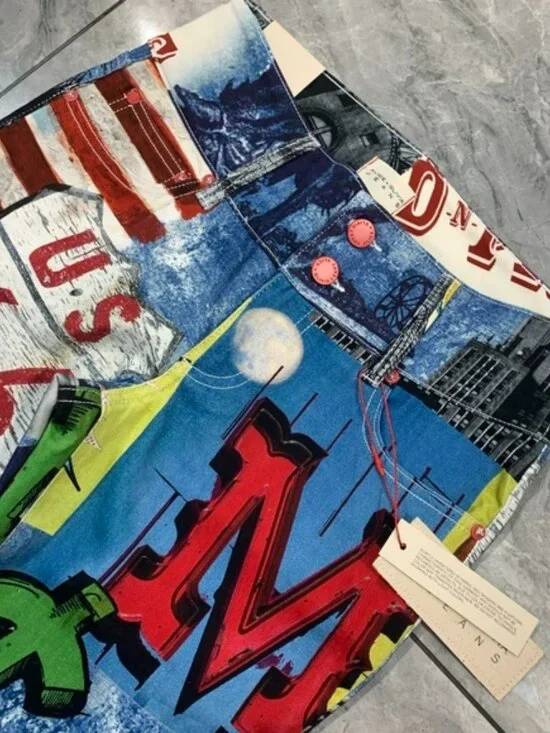 Alice + Olivia KAI LOW RISE PRINTED JEAN - Picture 10 of 15